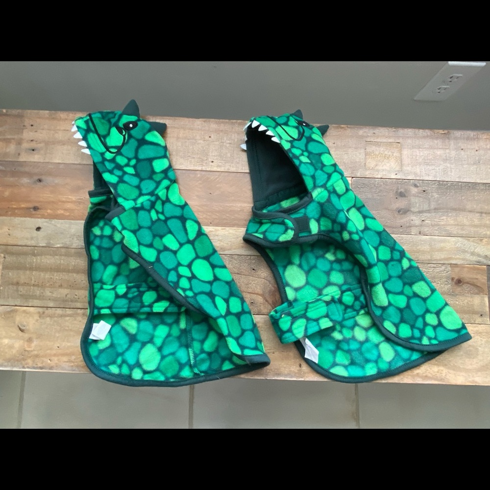 Dinosaur dog costume - size Small